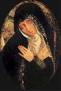 Quentin Matsys The sad Virgin oil painting artist